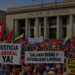 Sindicatos se toman las calles: movilización nacional en defensa del salario mínimo vital.